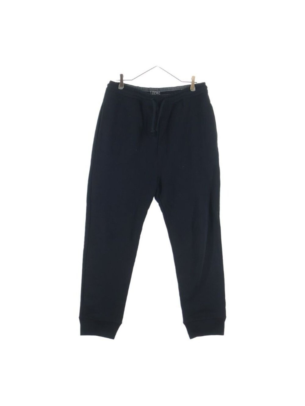 Loewe Anagram Logo Embroidery Sweatshirt Track Pants Black